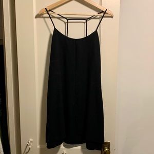 Black TopShop Slip Dress